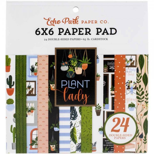 Echo Park Paper Pad - Plant Lady