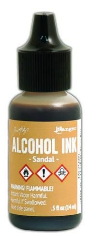Alcohol Ink Sandal