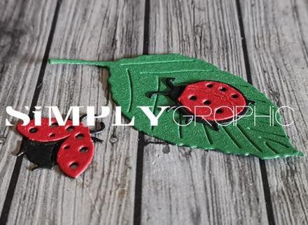 Simply Graphic Stanzdie - Coccinelles