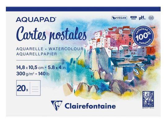 Clairefontaine Aquapad Postkarten