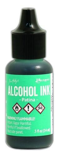 Alcohol Ink Patina
