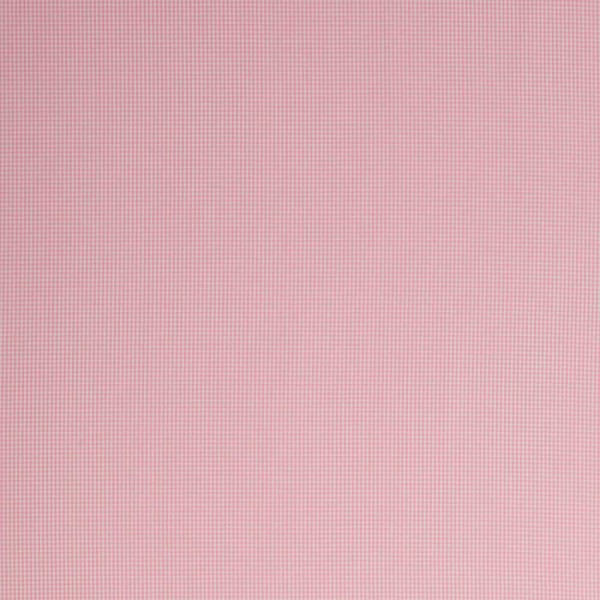 Canstein Baumwollstoff Kariert rosa