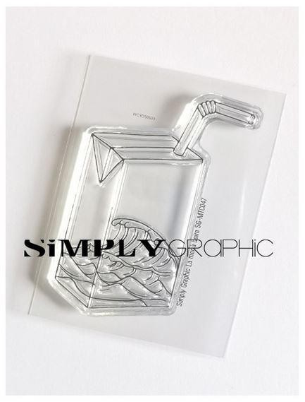 Simply Graphic Clearstempelset - La mer a boire