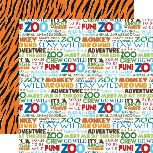 Carta Bella - Zoo Adventure - Stay Wild