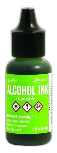 Alcohol Ink Limeade