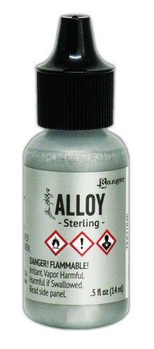 Alcohol Ink Alloy Sterling