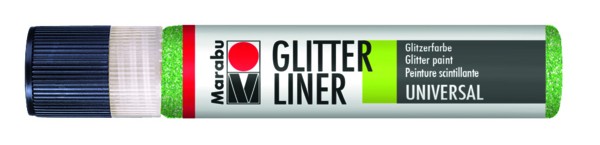 Marabu-Glitter Liner - Kiwi