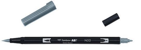 Tombow Dual Brush Pen - N49 - Grauton kalt 8