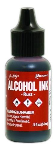 Alcohol Ink Rust
