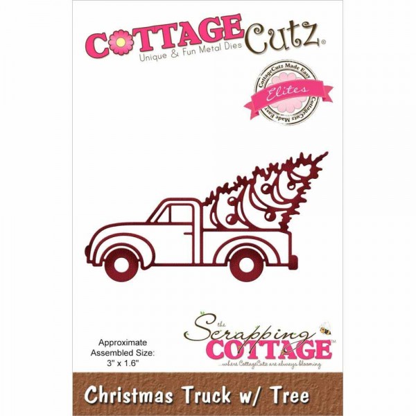 Cottage Cutz Stanzdie - Christmas Truck