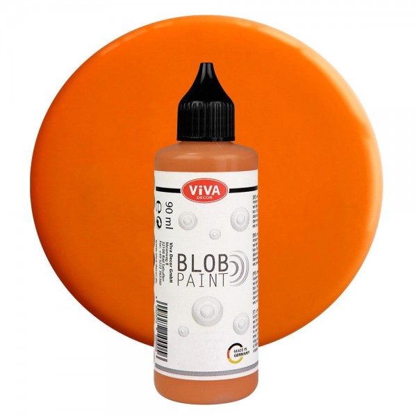 Viva Decor Blob Paint - orange