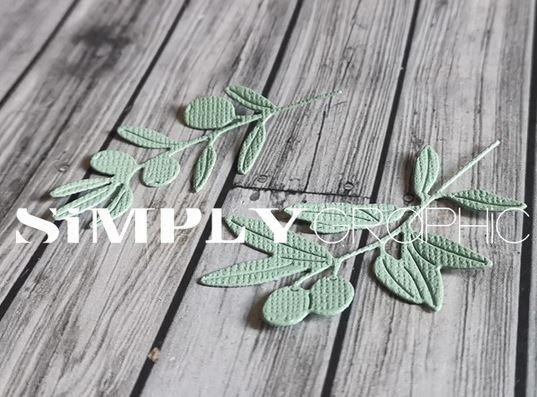Simply Graphic Stanzdie - Branches d`olivier