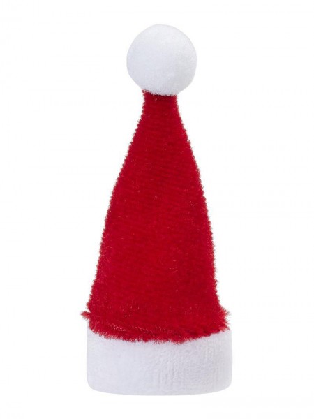 Hobby Fun Nikolaus-Mütze mini rot-weiß