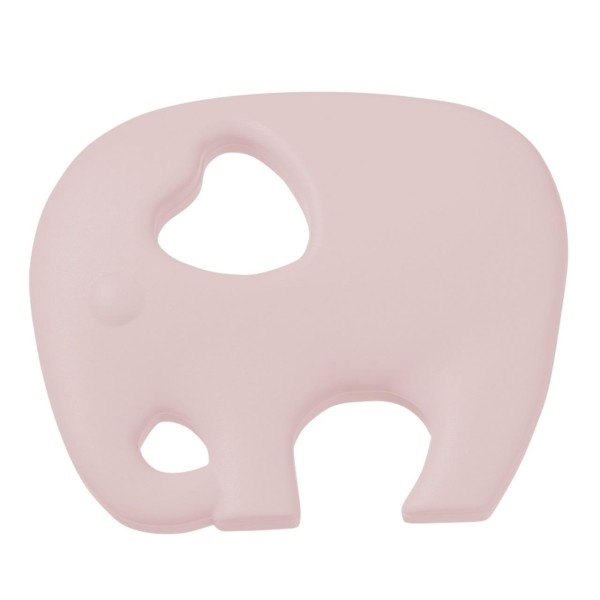 Schnulli-Silikon Elefant rosa