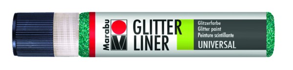 Marabu-Glitter Liner - Petrol
