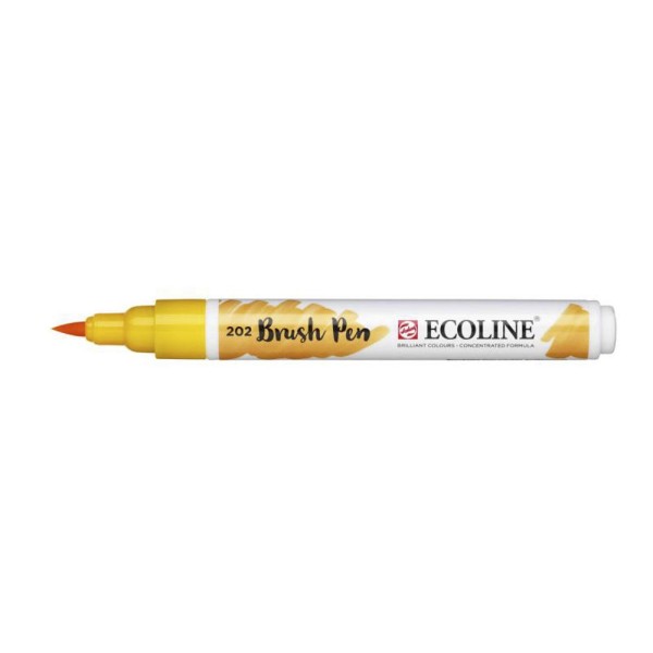 Ecoline Brush Pen deep yellow