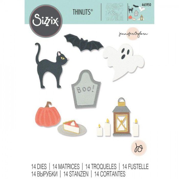 Sizzix Thinlits - Halloween Motifs