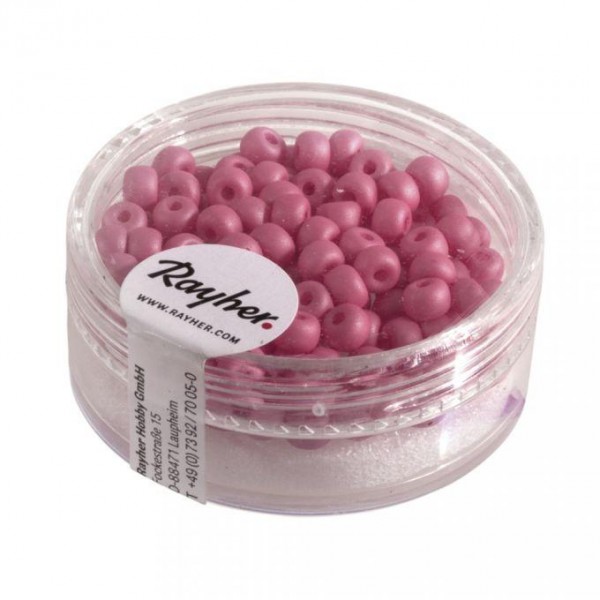 Rayher Silk-Bead pink 4 mm