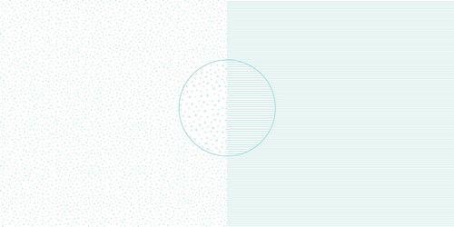 Dini Design Papier Sternchen/Streifen zuckerblau