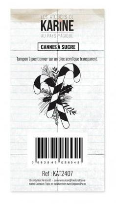 Les Atelier de Karine Au Pays Magique Clearstempel - Cannes &#192; Sucre