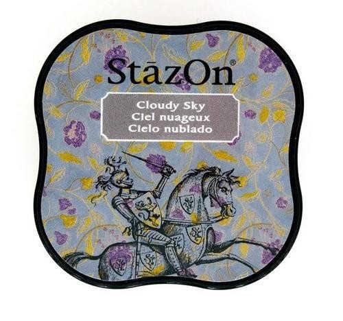 Stempelkissen StazOn midi - Cloudy Sky