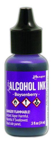Alcohol Ink Boysenberry