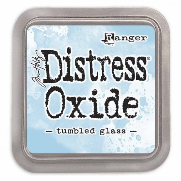 Ranger Distress Oxide tumbled glass