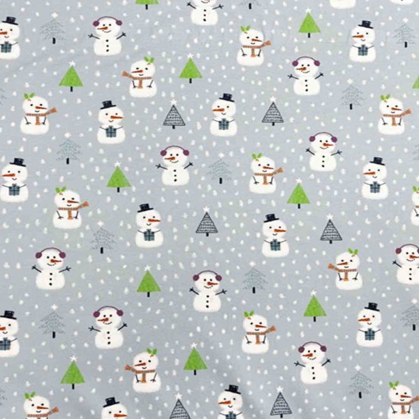 Lillestoff Summersweat Little Snowmans Christmas