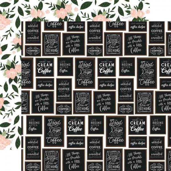 Echo Park Paper - Coffee & Friends - Coffee Shop Wall