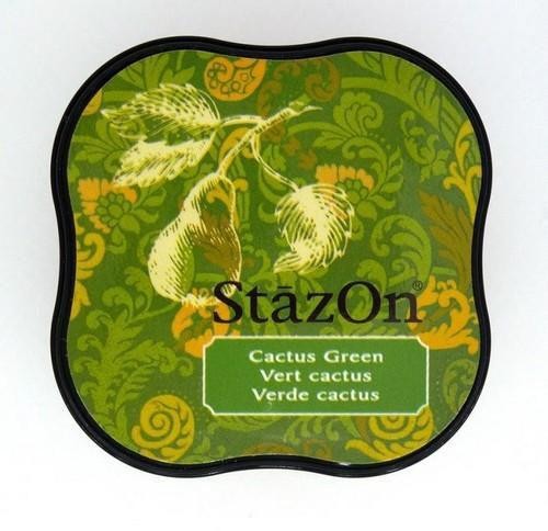 Stempelkissen StazOn midi - Cactus Green
