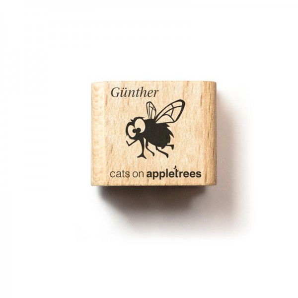 cats on appletrees Ministempel Fliege Günther