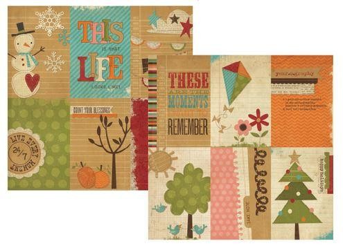 Simple Stories Year o graphy - Vertical Journaling Card Elements