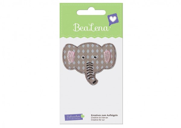 Bea Lena Applikation Elefant