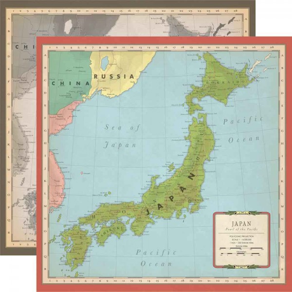 Carta Bella Cartography No. 2 Japan