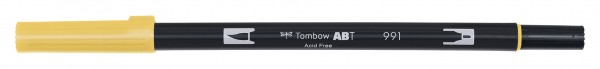 Tombow Dual Brush Pen - Light Ochre - Ocker Hell