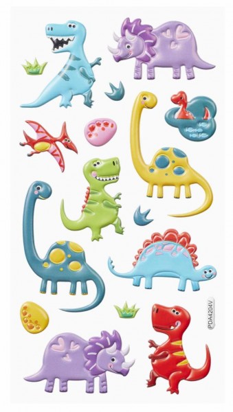 Hobby Fun Softy Sticker Dinos