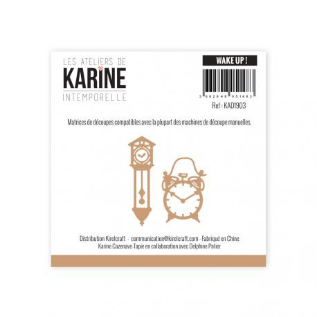 Les Ateliers de Karine Intemporelle Stanzdie - Wake up!