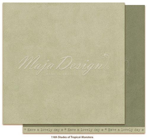 Maja Design Monochromes - Shades of Tropical - Monstera