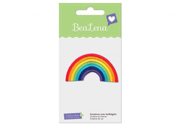 Bea Lena Applikation Regenbogen bunt