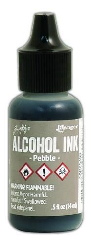 Alcohol Ink Pebble