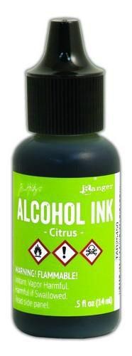 Alcohol Ink Citrus