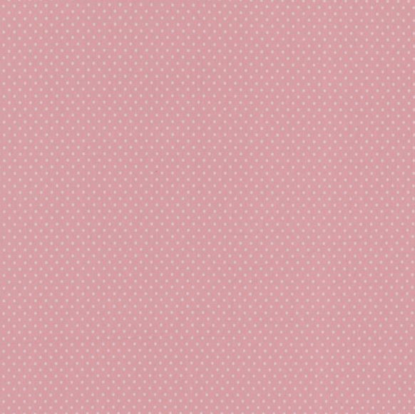 Jerseystoff Verena Punkte rosa/weiß