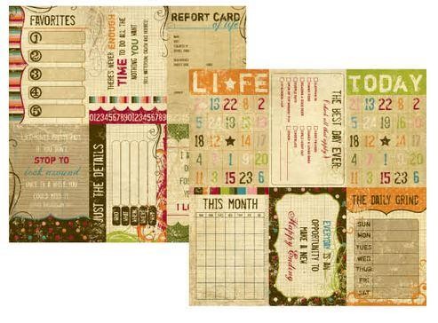 Simple Stories Life Documented - Vertical Journaling Card Elements