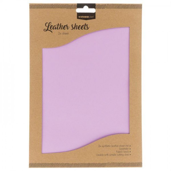 Studio Light Leather Sheets - Lavender