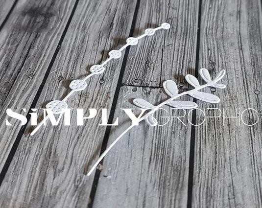 Simply Graphic Stanzdie - Branches hautes