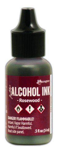 Alcohol Ink Rosewood