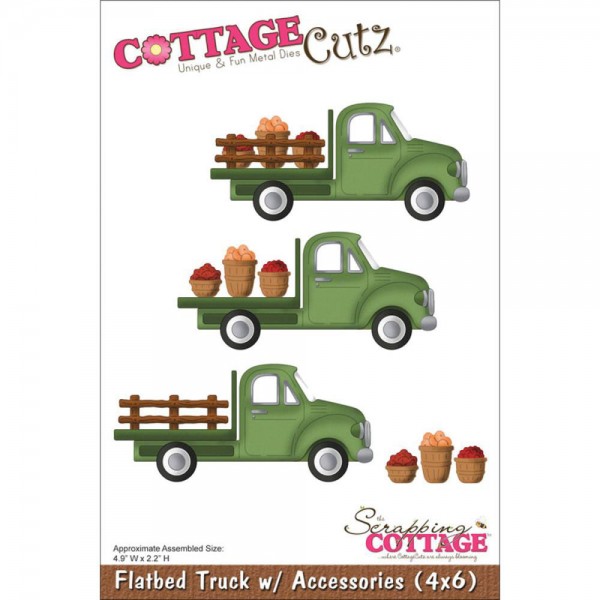 Cottage Cutz Die - Flatbed Truck