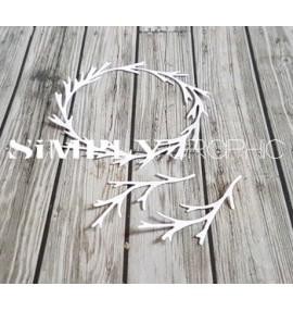 Simply Graphic Stanzdie - Couronne de Branches
