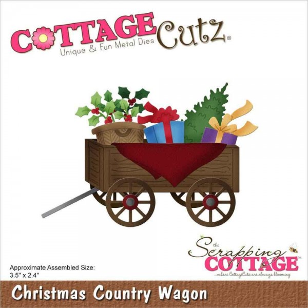 Cottage Cutz Stanzdie - Christmas Country Wagon