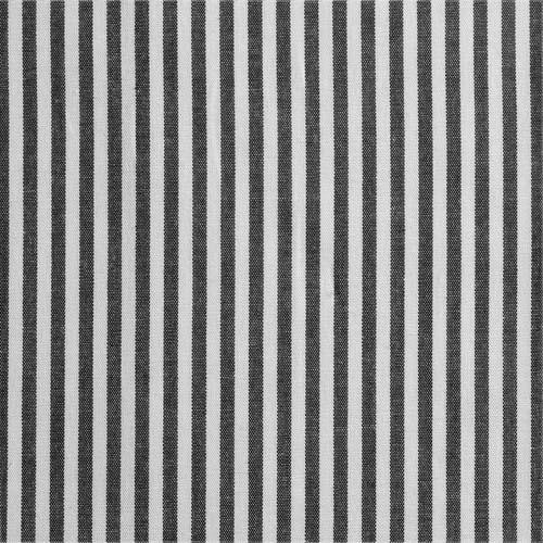 Baumwollstoff Caravelle Streifen schwarz/weiß